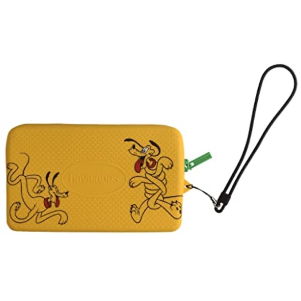 🆕 Havaianas Yellow Disney Characters Wristlet! 100% silicone! 💥